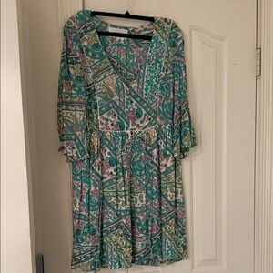 ba&sh Multicolor Long Sleeve Dress
